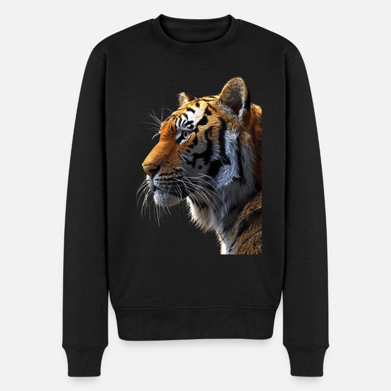 Tigre du Bengale - Pull Premium bio Homme - noir