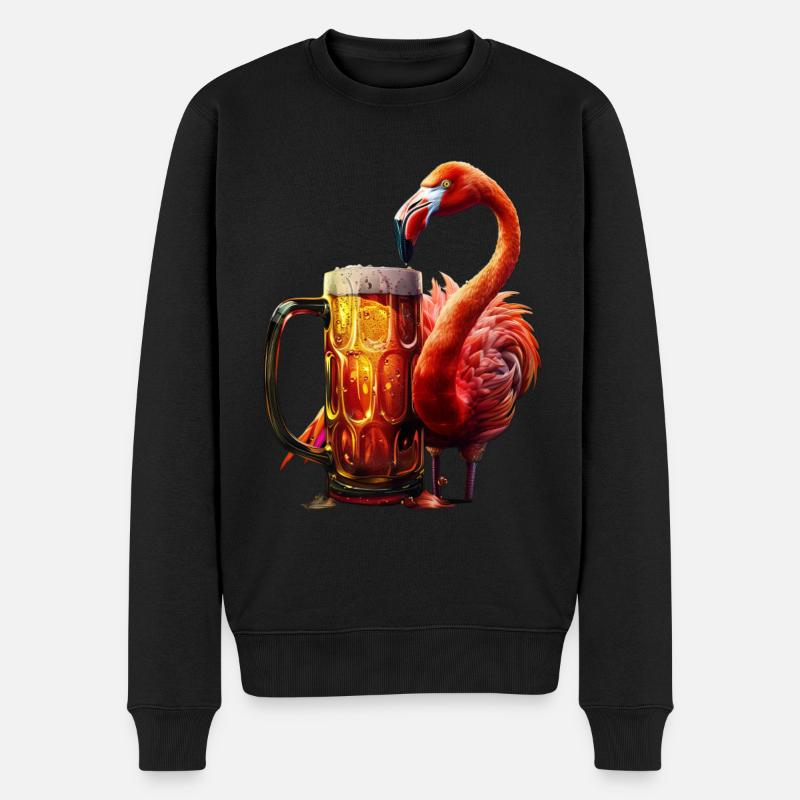 Flamant - Pull Premium bio Homme - noir