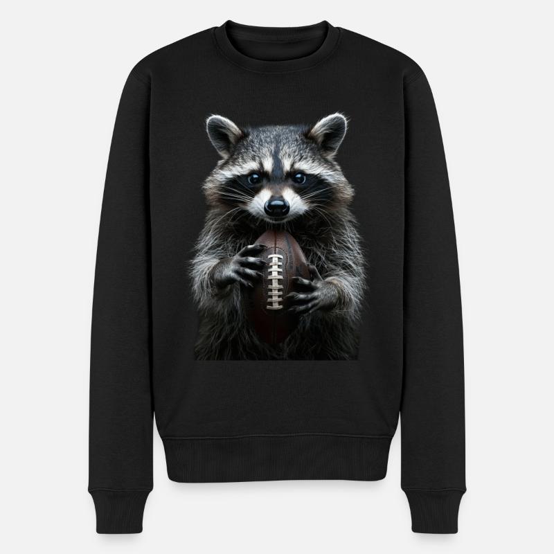 Raton laveur - Pull Premium bio Homme - noir