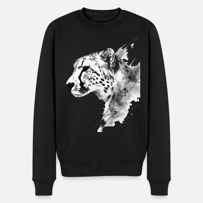 Guépard - Pull Premium bio Homme - noir