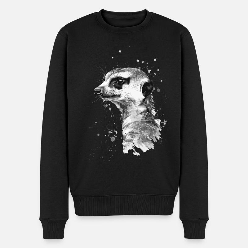 Suricate - Pull Premium bio Homme - noir