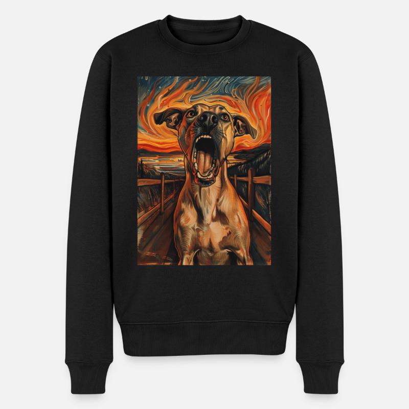 Chien - Pull Premium bio Homme - noir