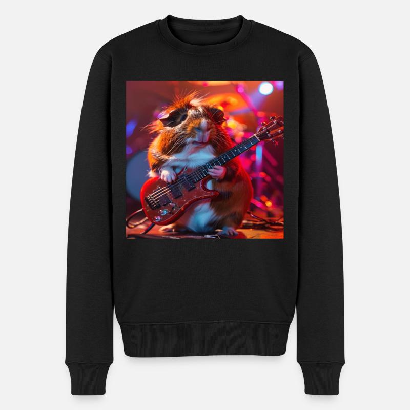 Cobaye - Pull Premium bio Homme - noir