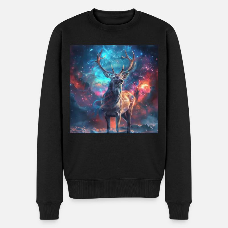 Chevreuil - Pull Premium bio Homme - noir