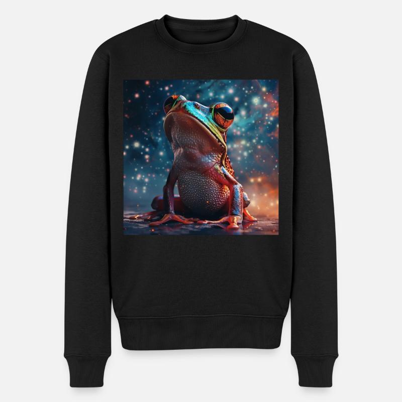 Grenouille - Pull Premium bio Homme - noir