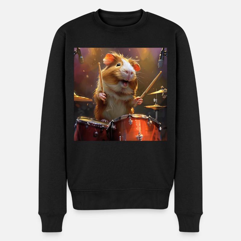 Cobaye - Pull Premium bio Homme - noir