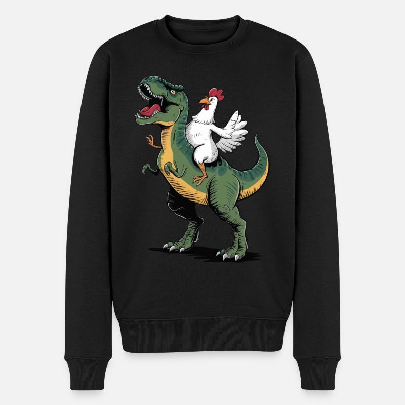 Poulet - Pull Premium bio Homme - noir