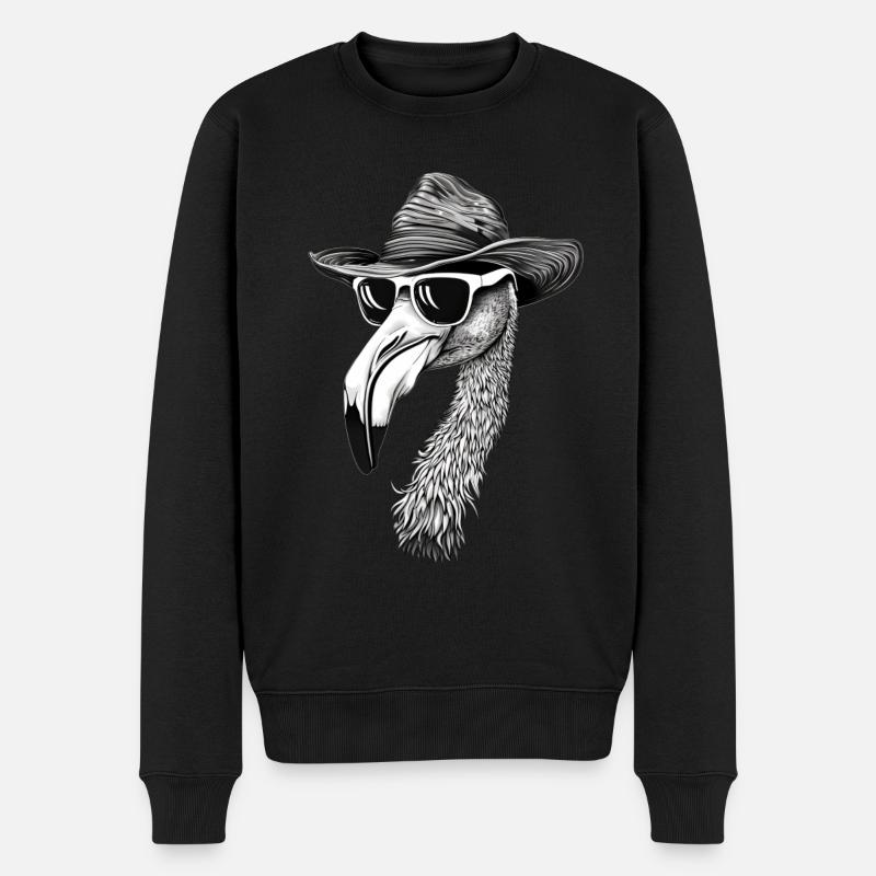 Flamant - Pull Premium bio Homme - noir