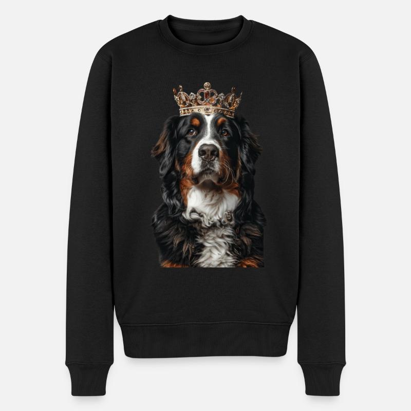 Bouvier bernois - Pull Premium bio Homme - noir