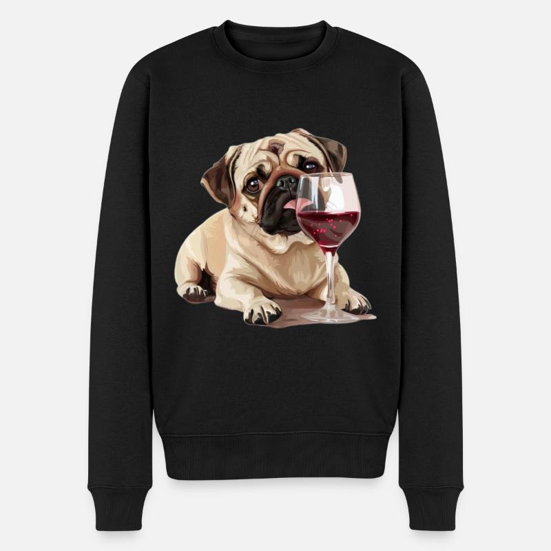 Carlin - Pull Premium bio Homme - noir