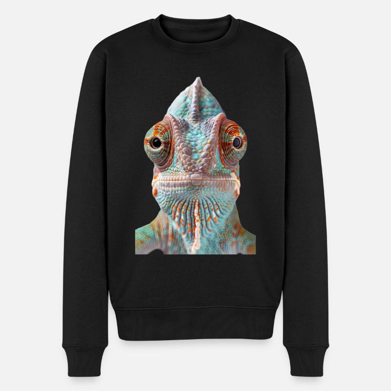 Caméléon - Pull Premium bio Homme - noir