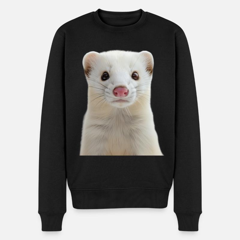 Hermine - Pull Premium bio Homme - noir