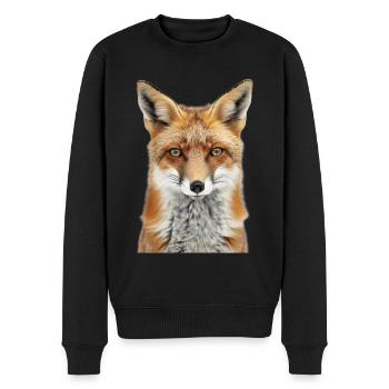 Renard - Pull Premium bio Homme - noir - Devant - Nico (187cm)