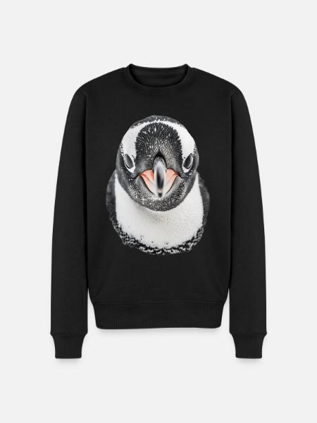 Penguin - Men's Premium Organic Jumper - black