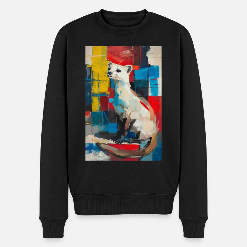 Hermine - Pull Premium bio Homme - noir