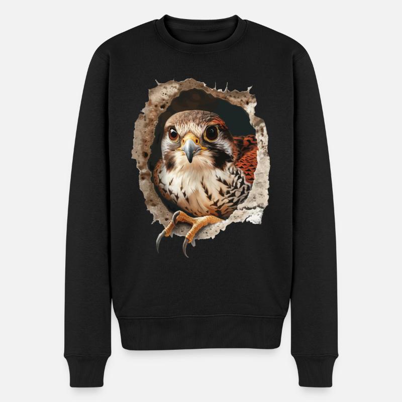 Falke - Männer Premium Bio Pullover - Schwarz