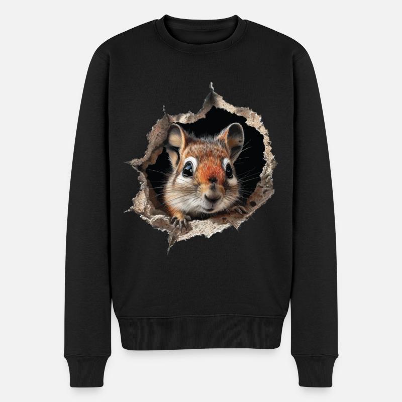 Blouson aviateur tranquillisant - Pull Premium bio Homme - noir