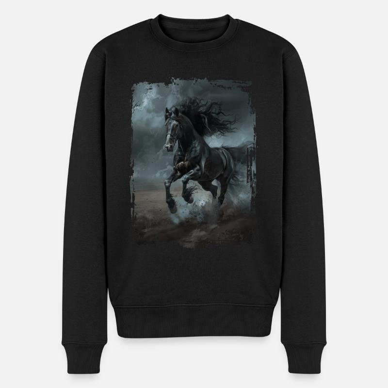 Andalou - Pull Premium bio Homme - noir