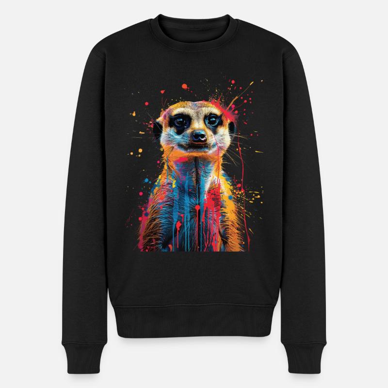 Suricate - Pull Premium bio Homme - noir