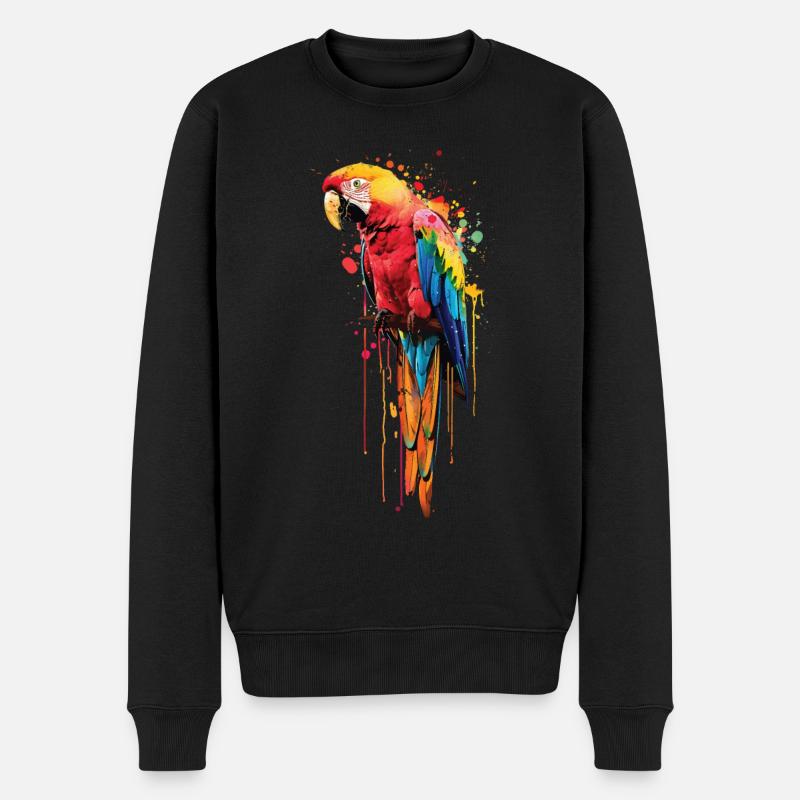 Perroquet - Pull Premium bio Homme - noir