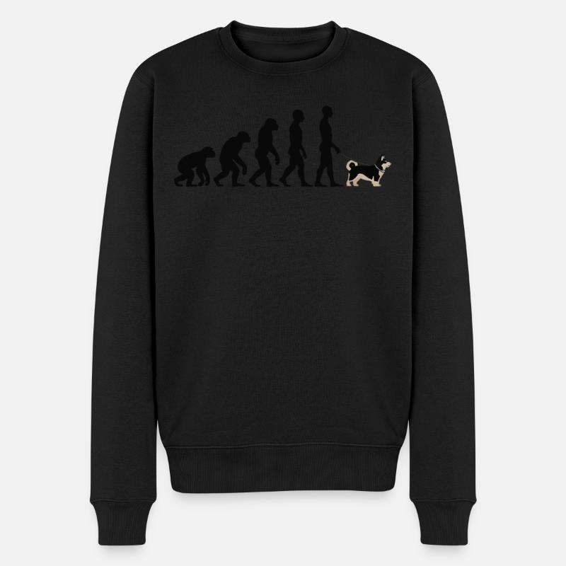 Alaskan Malamute - Männer Premium Bio Pullover - Schwarz