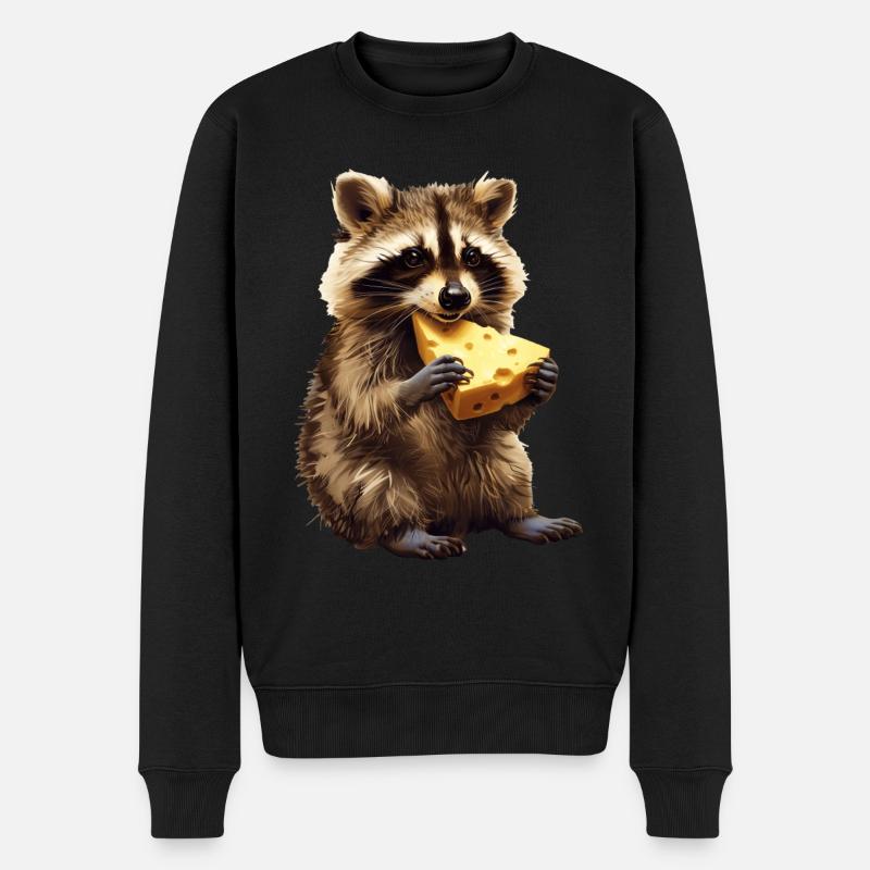 Raton laveur - Pull Premium bio Homme - noir