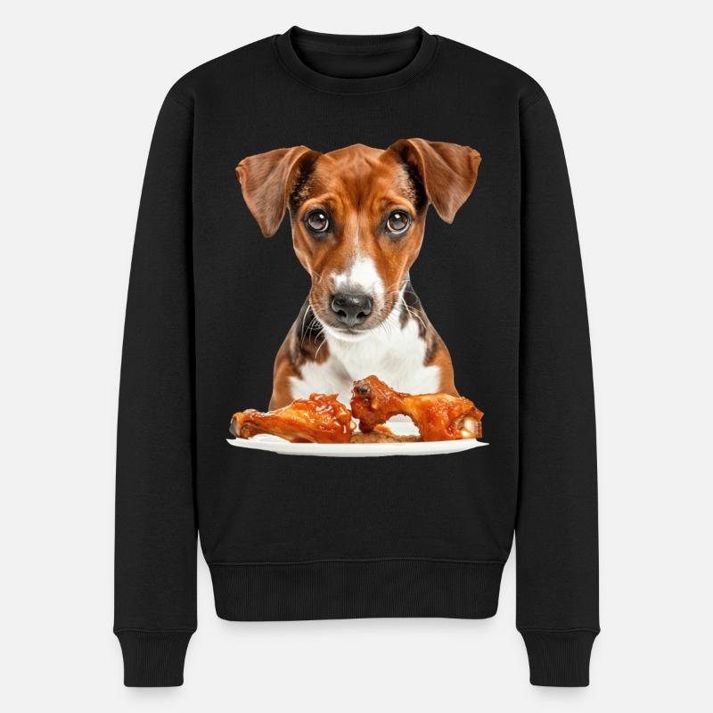 Chien - Pull Premium bio Homme - noir