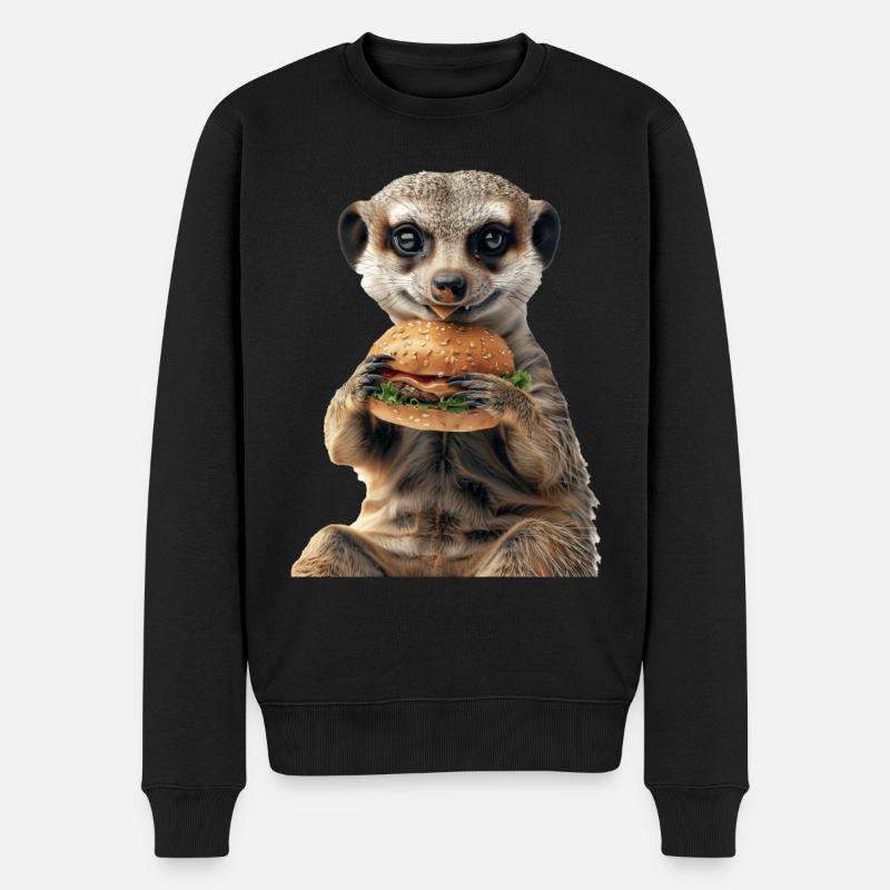 Suricate - Pull Premium bio Homme - noir