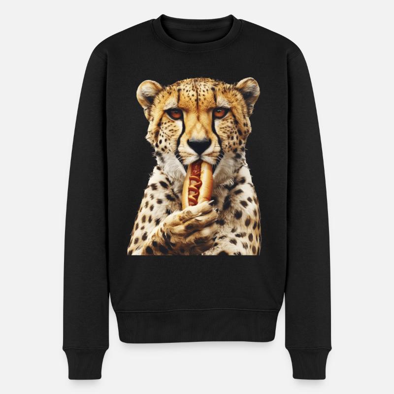 Guépard - Pull Premium bio Homme - noir