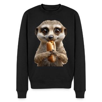 Suricate - Pull Premium bio Homme - noir - Devant - Nico (187cm)