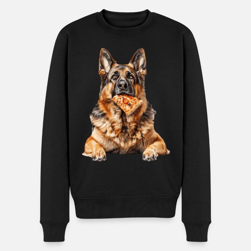Berger allemand - Pull Premium bio Homme - noir