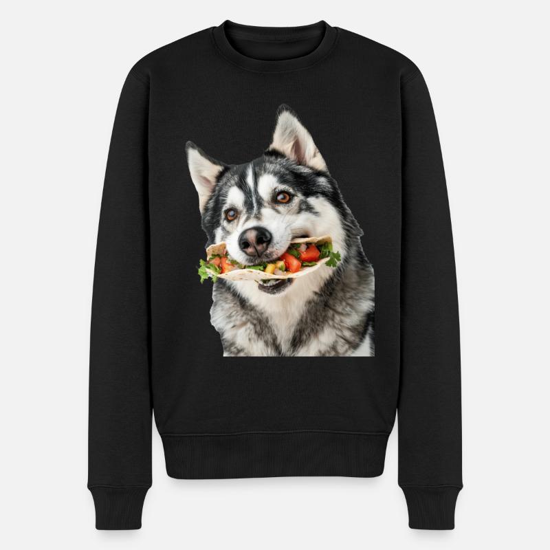 Malamute d’Alaska - Pull Premium bio Homme - noir