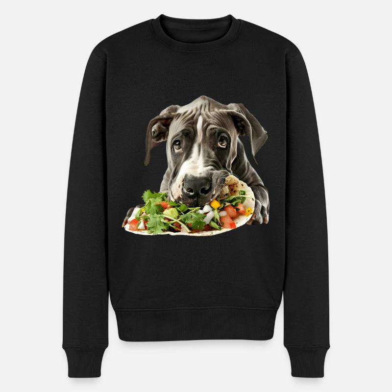 Dogue allemand - Pull Premium bio Homme - noir