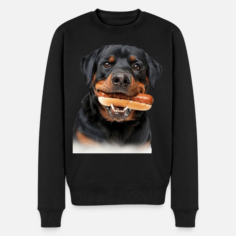 Rottweiler - Pull Premium bio Homme - noir