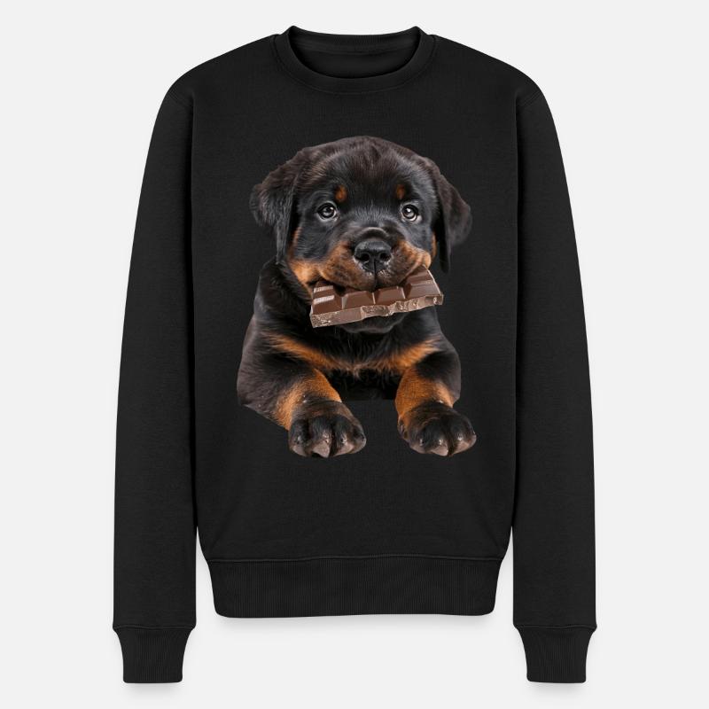 Rottweiler - Pull Premium bio Homme - noir