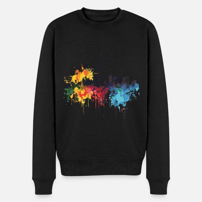 Fuchu - Pull Premium bio Homme - noir