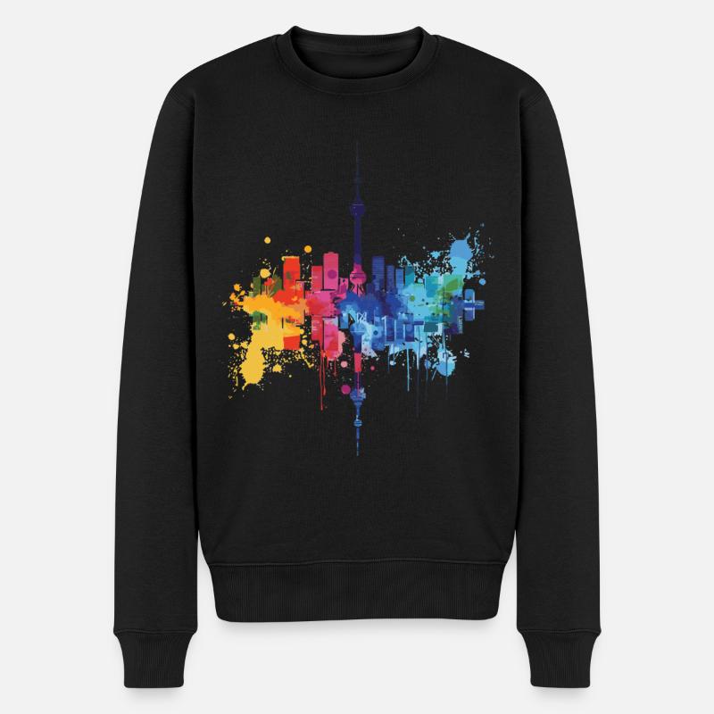 Fukushima - Pull Premium bio Homme - noir