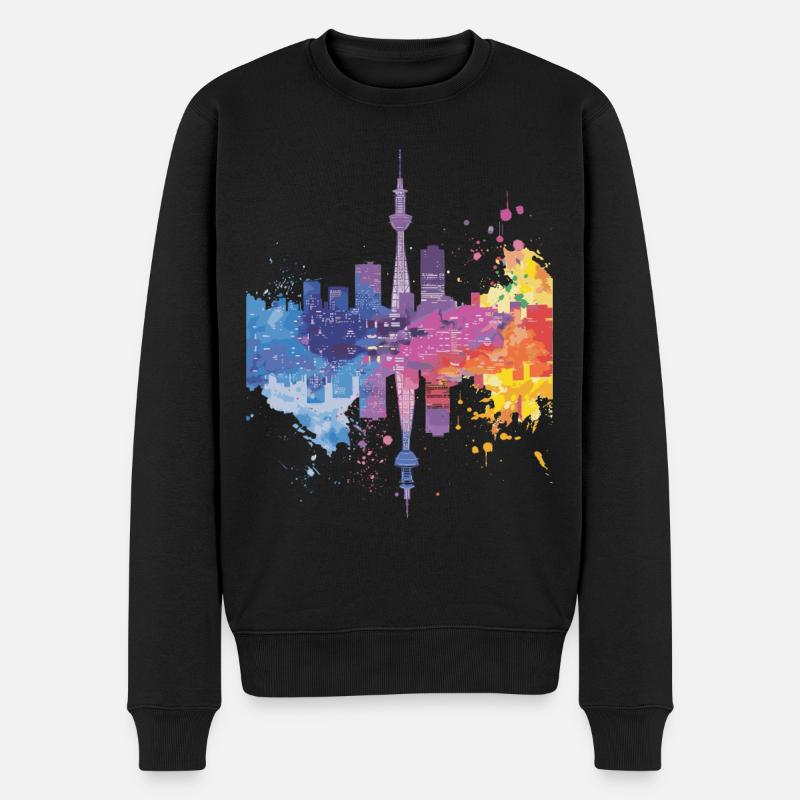 Nagasaki - Pull Premium bio Homme - noir