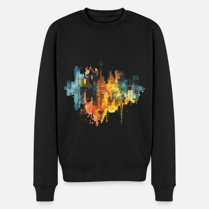 Gooise Meren - Pull Premium bio Homme - noir