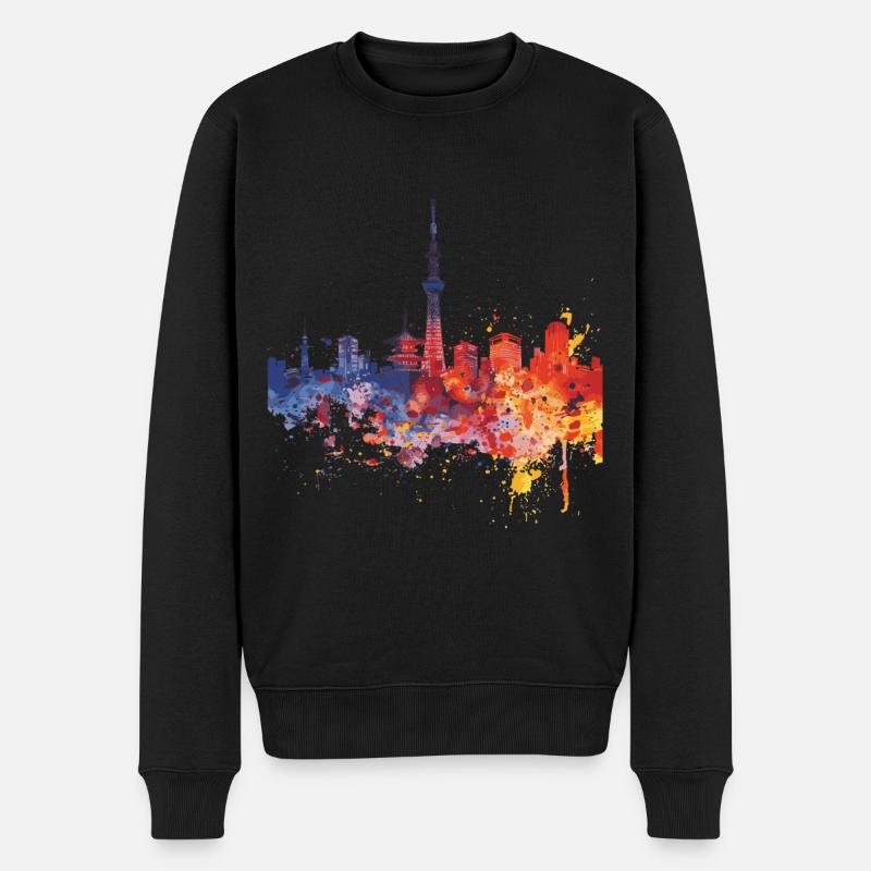 Onomichi - Pull Premium bio Homme - noir