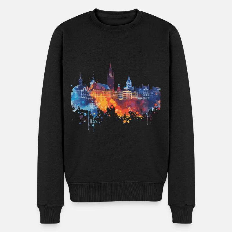 Souffrir - Pull Premium bio Homme - noir