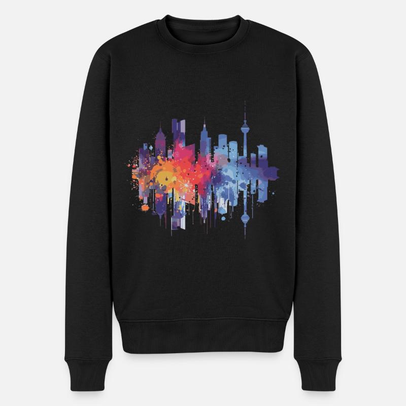 Oss - Pull Premium bio Homme - noir