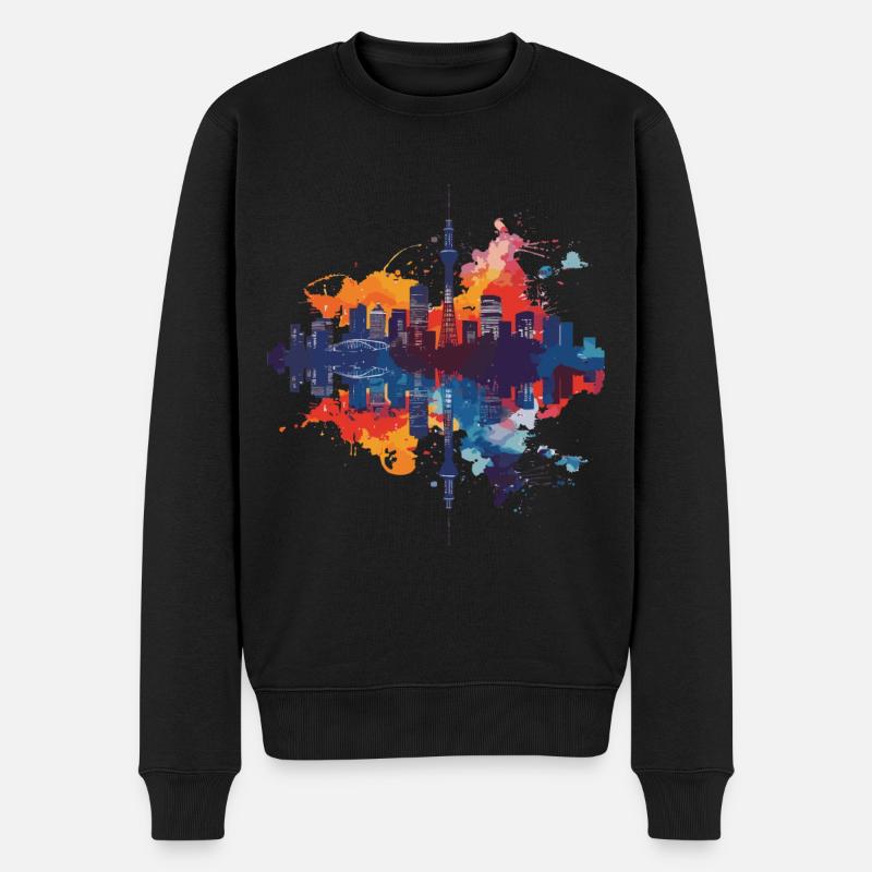 Seto - Pull Premium bio Homme - noir