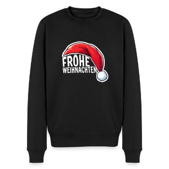 Tenue de Noël - Pull Premium bio Homme - noir - Devant - Nico (187cm)