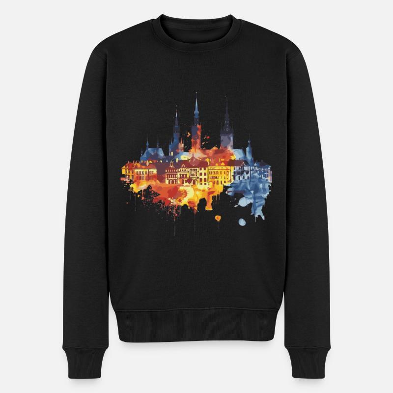 Legnica - Pull Premium bio Homme - noir