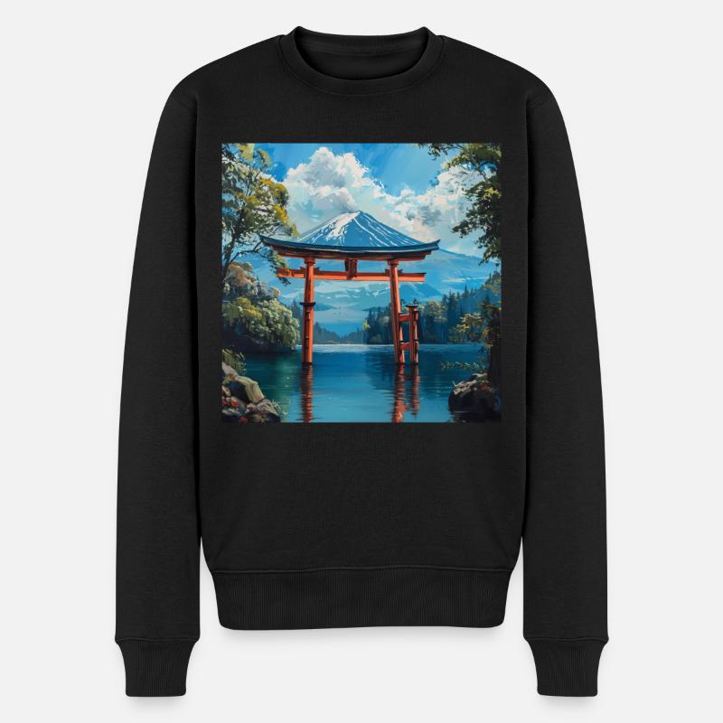 Japon - Pull Premium bio Homme - noir