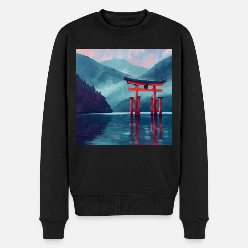 Japon - Pull Premium bio Homme - noir