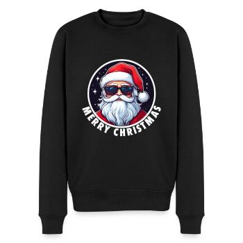 Tenue de Noël Père Noël - Pull Premium bio Homme - noir - Devant - Nico (187cm)