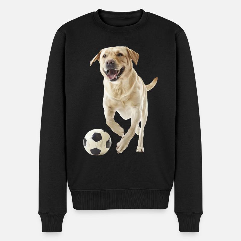 Labrador Retriever - Pull Premium bio Homme - noir
