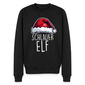 Noël elfe intelligent - Pull Premium bio Homme - noir - Devant - Nico (187cm)